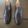 Crockett and Jones Connaught Dark Brown Burnished Calf SUBS