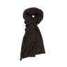 Price Drop: Inis Meáin Brown scarf in Boiled Alpaca