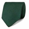 SOLD NWT Drake's Dark Green Silk Grenadine Tie