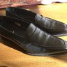 George Cleverley Baron Loafers black calfskin