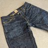 SOLD: SOMET 003 Low Rise Straight 13.8oz Japanese Selvedge Denim Jeans 28