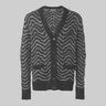 SOLD❗️MISSONI Chevron Crochet-Knit Wool Cardigan V-Neck IT54/L-2XL