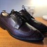 Allen Edmonds Macneil Shell Cordovan Wingtip 9097 Burgundy Derbies UK10 D (US10.5D)