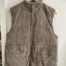 Eidos Napoli (Antonio Era) Suede Goose Down Vest Size 48