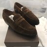 Lof & Tung Garcia Choko Suede Loafers UK6.5 BNIB