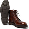 NWB JOHN LOBB ALDER DARK BROWN LEATHER BOOTS 8UK 9US