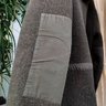 SOLD Stone Island Mens Reversible Olive/Black Wool Coat XL, RARE