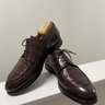 ***SOLD*** Peal & Co. (Crockett & Jones) Algonquin Pebble Grain Split Toe Derbies