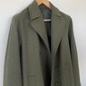 [$275] Doppiaa Aathene Olive Green Great Coat 42/52