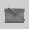 ENDED | Officine Creative Tan Patina-Leather Portfolio Crossbody Messenger Bag
