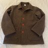 SOLD! - Le Laboureur Chore Coat in Heavyweight Wool, Size 1/M, Brown