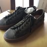 Buttero Tanino Sneakers - Taupe Grey Suede Leather and Gum Sole - size 44 NIB