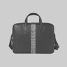 SOLD❗️Paul Smith Pebble-Grain Leather Briefcase Signature Stripe Laptop Bag