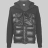 ENDED | CP Company Hooded Lens Down Jacket Knit Mixed IT50/M-L