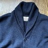 Price Drop: Dehen 1920 x Division Road Shawl Cardigan in Navy size L