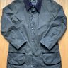 SOLD! BARBOUR Bristol WAXED Jacket Olive Size Large (slim Beaufort)