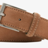 SuitSupply Brown Suede Belt (new with tags)