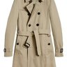 BURBERRY CHELSEA LONG 40R HONEY TRENCH COAT $900 OBO