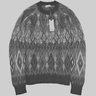 SOLD❗️LANEUS Fair Isle Mohair Sweater Jacquard Diamond S-M