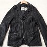 Giorgio Brato Black Leather Jacket 48