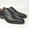 SOLD! NIB STEFANO BRANCHINI Dark Gray Leather Oxford Shoes US8/EU41