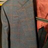 Spier & Mackay Navy Check flannel sport coat