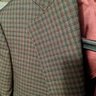 Spier & Mackay brown with small check sport coat