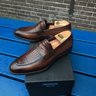 **SOLD** MAGNANNI LOAFERS 8.5 E UK PARTIAL (REAL) ALLIGATOR