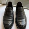 [sold] Carmina Forest Cordovan Black Loafer UK7.5