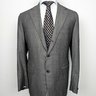 SOLD! NWT SARTORIA PARTENOPEA Handmade Mid Gray Birdseye 110 Wool Suit US44/EU54