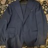 MTM Royal blue Ariston Fabric 38 in as new condition