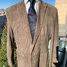 ⭐️ JOHN VARVATOS GOAT SUEDE SPORT COAT JACKET 42 REGULAR 42R ⭐️