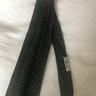 Silk ascot - Black - Pre-owned.  Worn a couple times only