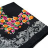 Black Floral Pocket Square | Men's Pocket Square