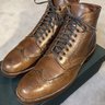 Alden Natural CXL Wingtip Boots 9.5B/D