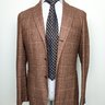 SOLD! NWT PAL ZILERI SARTORIALE Tawny Brown Cashmere Blend Sport Coat Jacket US38S