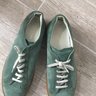 * SOLD * Common Projects Achilles Green Suede 42
