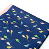 Navy Pocket Square With Birdy Pattern | Birdy Hanky |