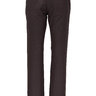 NWOT ERMENEGILDO ZEGNA BROWN WOOL FLANNEL 5-POCKET PANTS 36