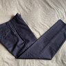 J.Crew Midnight Navy VBC Flannel Trouser