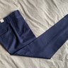 J.Crew Ludlow Slim Navy Wool Trouser