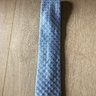 Canali blue diamonds tie