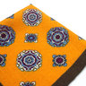 Orange Ancient Madder Wool Pocket Square