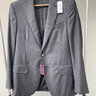 NWT Isaia Super 170s Gray Sports Jacket