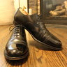 Crockett Jones for Peal & Co 10.5D (US) Black Punched Cap Toe