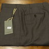 SOLD NWT Canali Brown Wool Flat Front Trousers Sizes 52EU/36US, 54EU/37US, 56EU/38US Retail $395