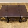 Swaine Adeney Brigg Leather Suitcase With Cover rrp £7,000