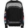 Y/Project Oversized Double Sweater Wool Fair Isle/Logo Intarsia/Stripe S/M