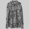 SOLD❗️Acne Studios Road L Patchwork-Print Satin Shirt IT48/M-L