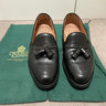 Size 9E UK Crockett & Jones Loafer Black Calf City Sole